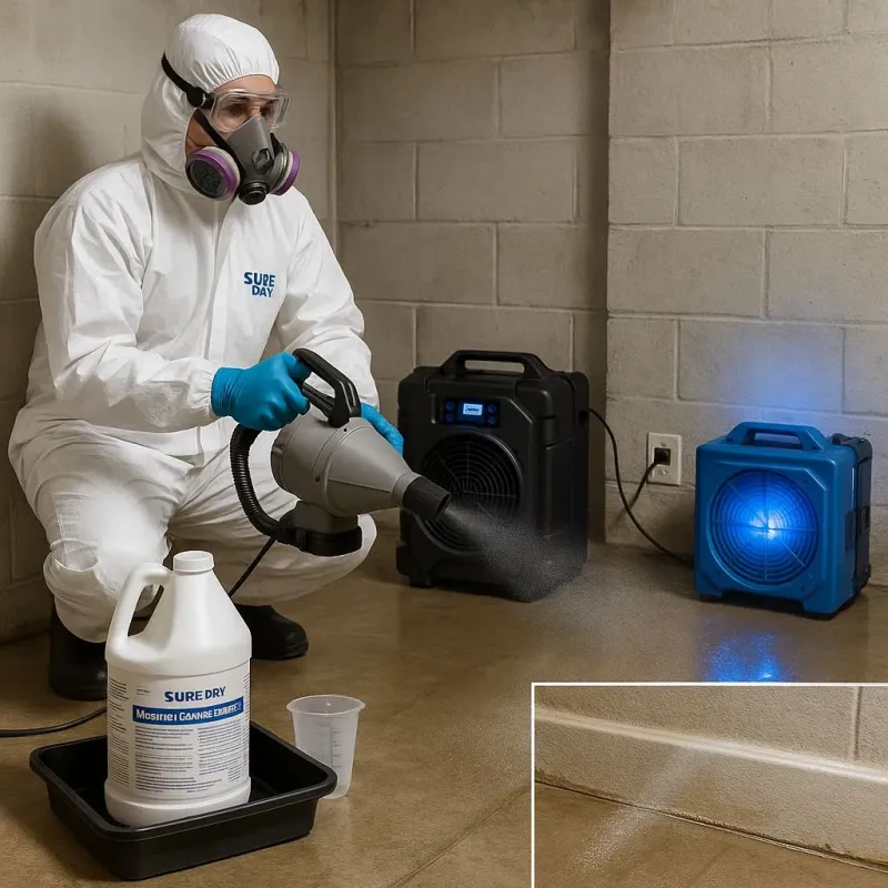 Sanitization and Odor Removal process in Williamsburg, IA